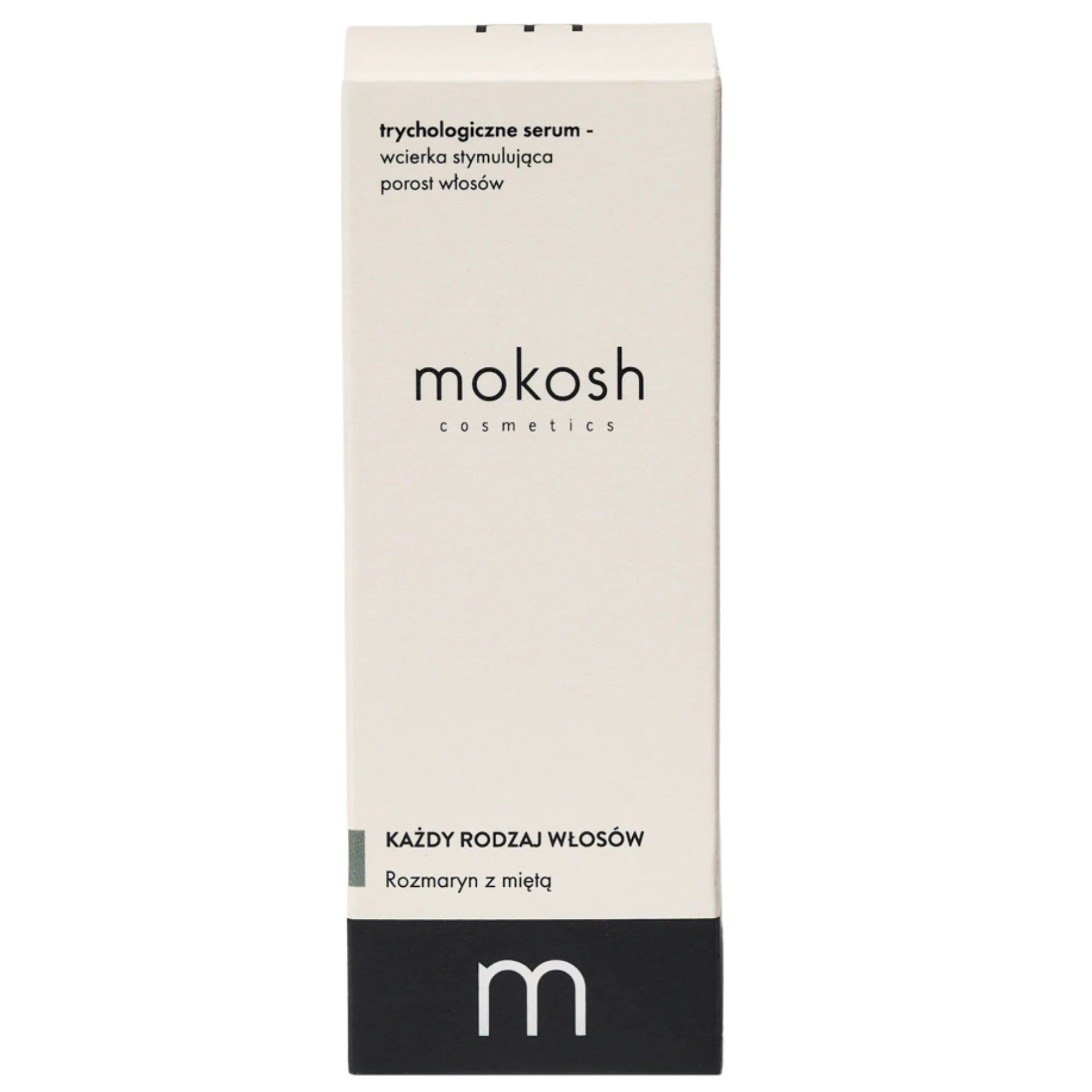 Mokosh trychologiczne serum stymulujące porost włosów rozmaryn z miętą, 90 ml