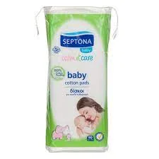 Septona Baby płatki kosmetyczne dla niemowląt, 90 szt.