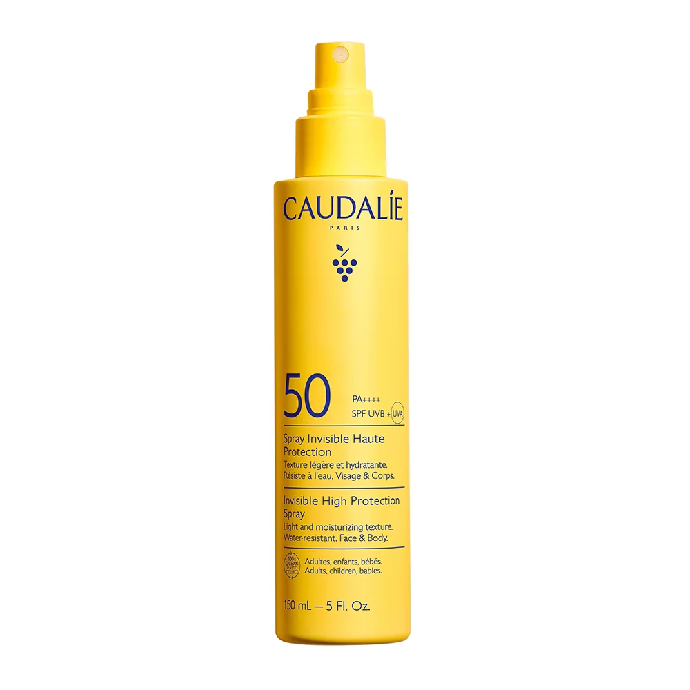 Caudalie Vinosun Protect niewidoczny spray o wysokiej ochronie przeciwsłonecznej SPF 50+, 150 ml