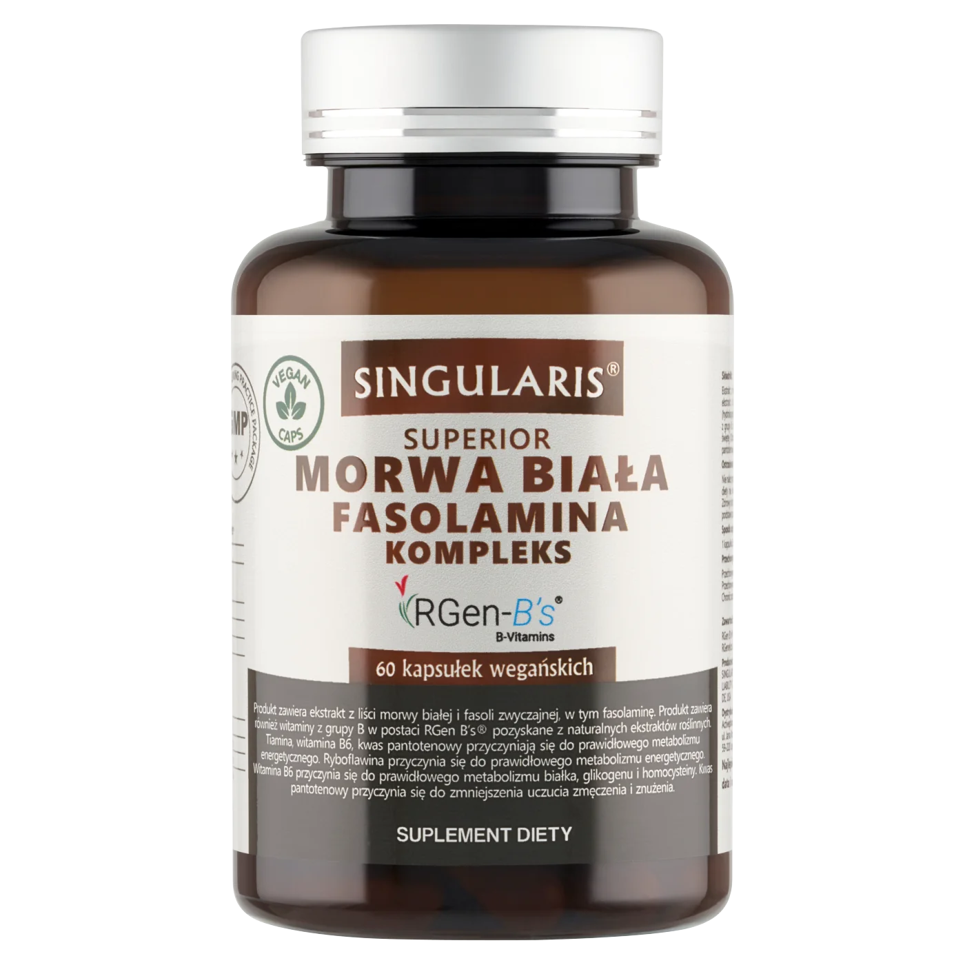 Singularis Superior Morwa Biała Fasolamina Kompleks 60 kapsułek