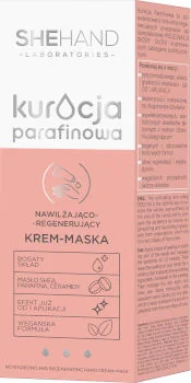 SheHand Kuracja parafinowa nawilżająco-regenerujący krem-maska do dłoni SheHand Kuracja parafinowa nawilżająco-regenerujący krem-maska do dłoni