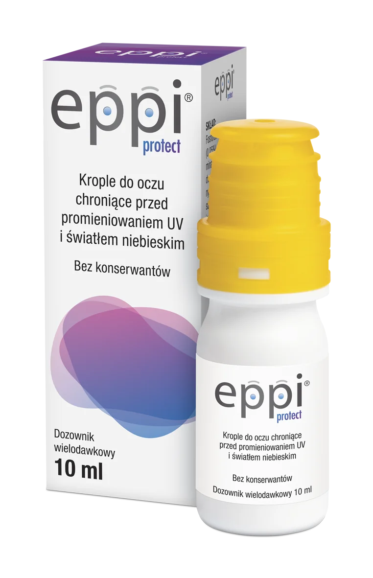 Eppi® Protect krople do oczu chroniące przed promieniowaniem UV, 10 ml