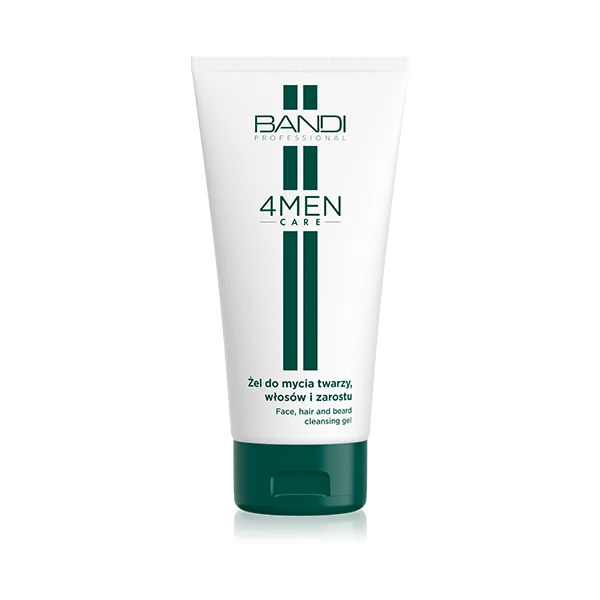 BANDI 4Men Care żel do mycia twarzy, włosów i zarostu, 150 ml