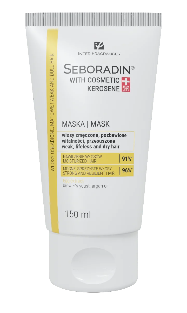 Seboradin maska nawilżająca z naftą kosmetyczną, 150 ml