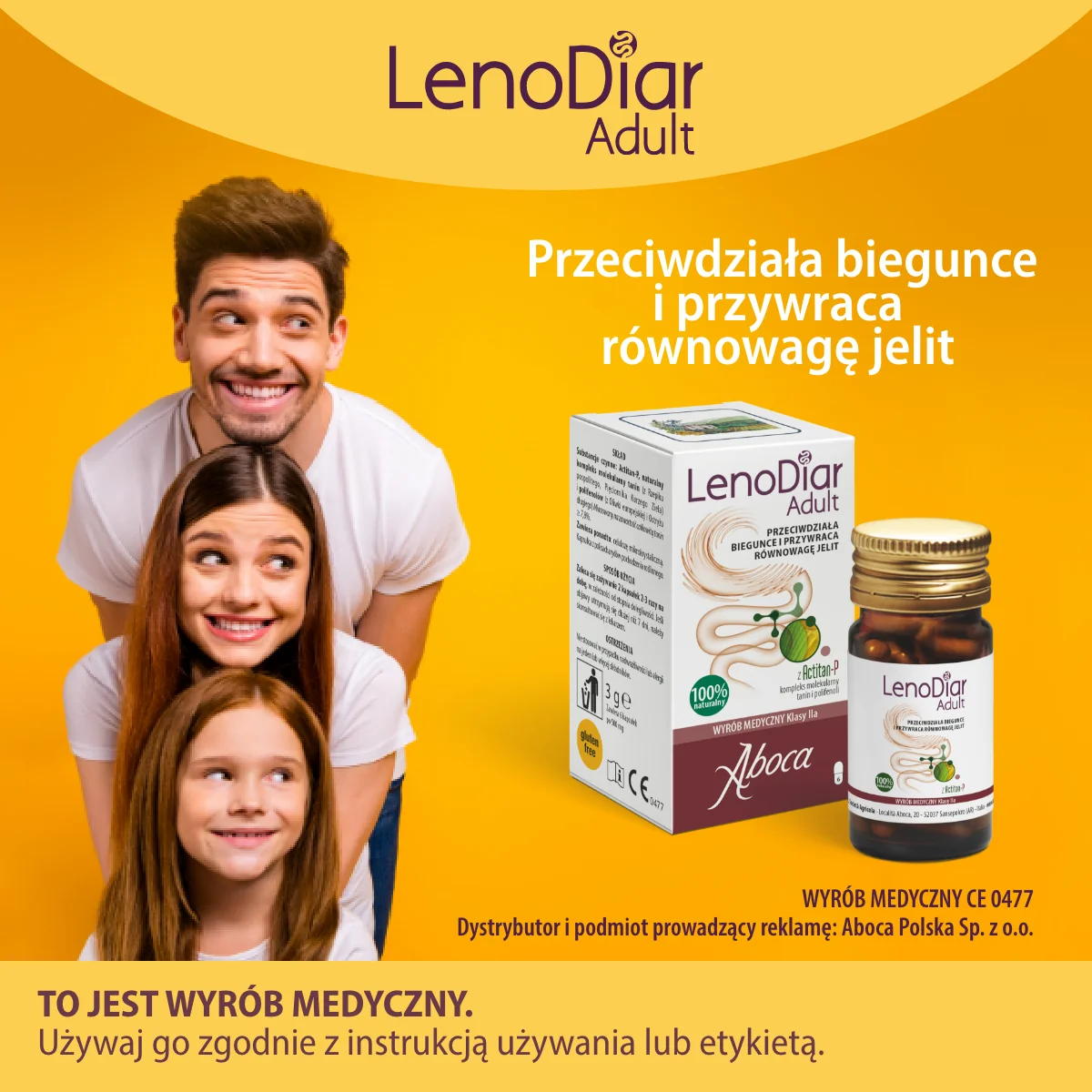LenoDiar Adult, 20 kapsułek 