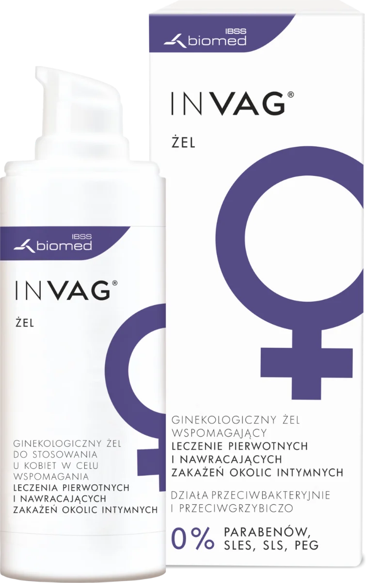 Invag, żel ginekologiczny, 30 ml