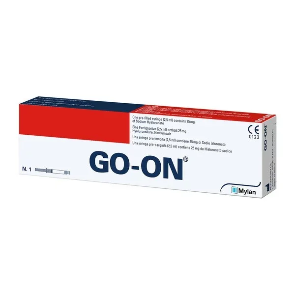 Go-On 10mg/ml roztwór do wstrzykiwań, 1 ampułko-strzykawka, 2,5 ml