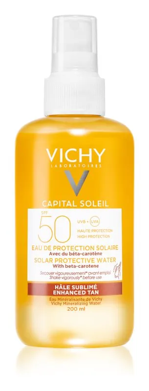 Vichy Capital Soleil, woda brązująca, SPF50, 200 ml