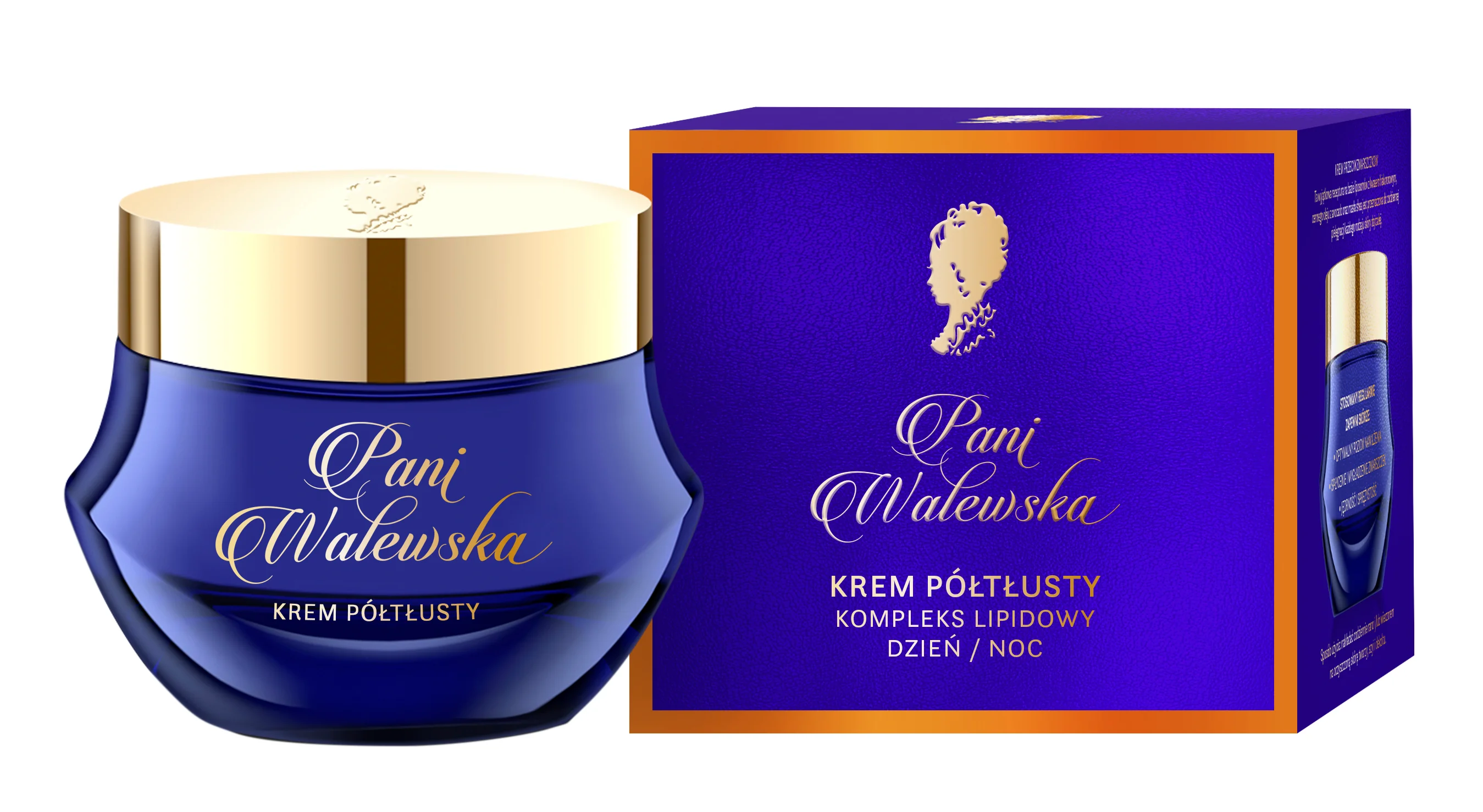Pani Walewska Classic krem do twarzy półtłusty, 50 ml