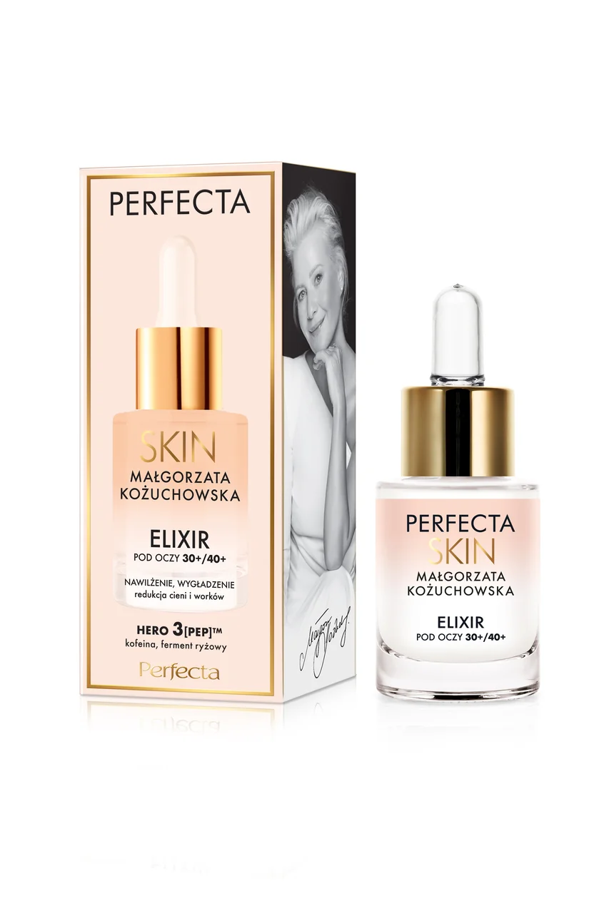 Perfecta Skin Małgorzata Kożuchowska eliksir pod oczy 30+/40+, 15 ml