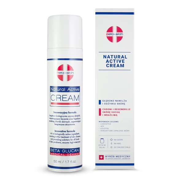Beta Skin Natural Active Cream Krem do ciała i twarzy, 75 ml