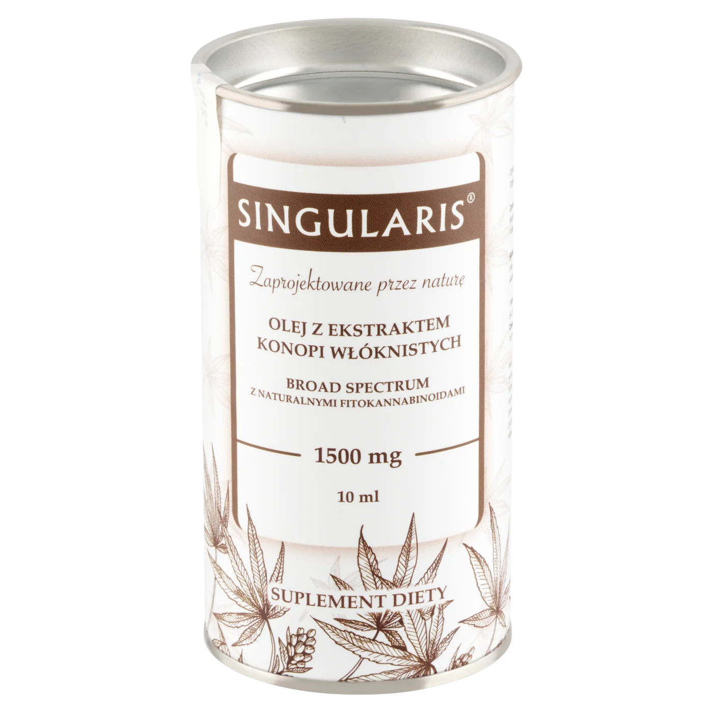 Singularis Broad Spectrum olej z ekstraktem konopi włóknistych, 10 ml