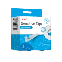 Sensitive Tape Dr.Max, hipoalergiczny przylepiec na rolce 2,5 cm x 5 m, 1 sztuka