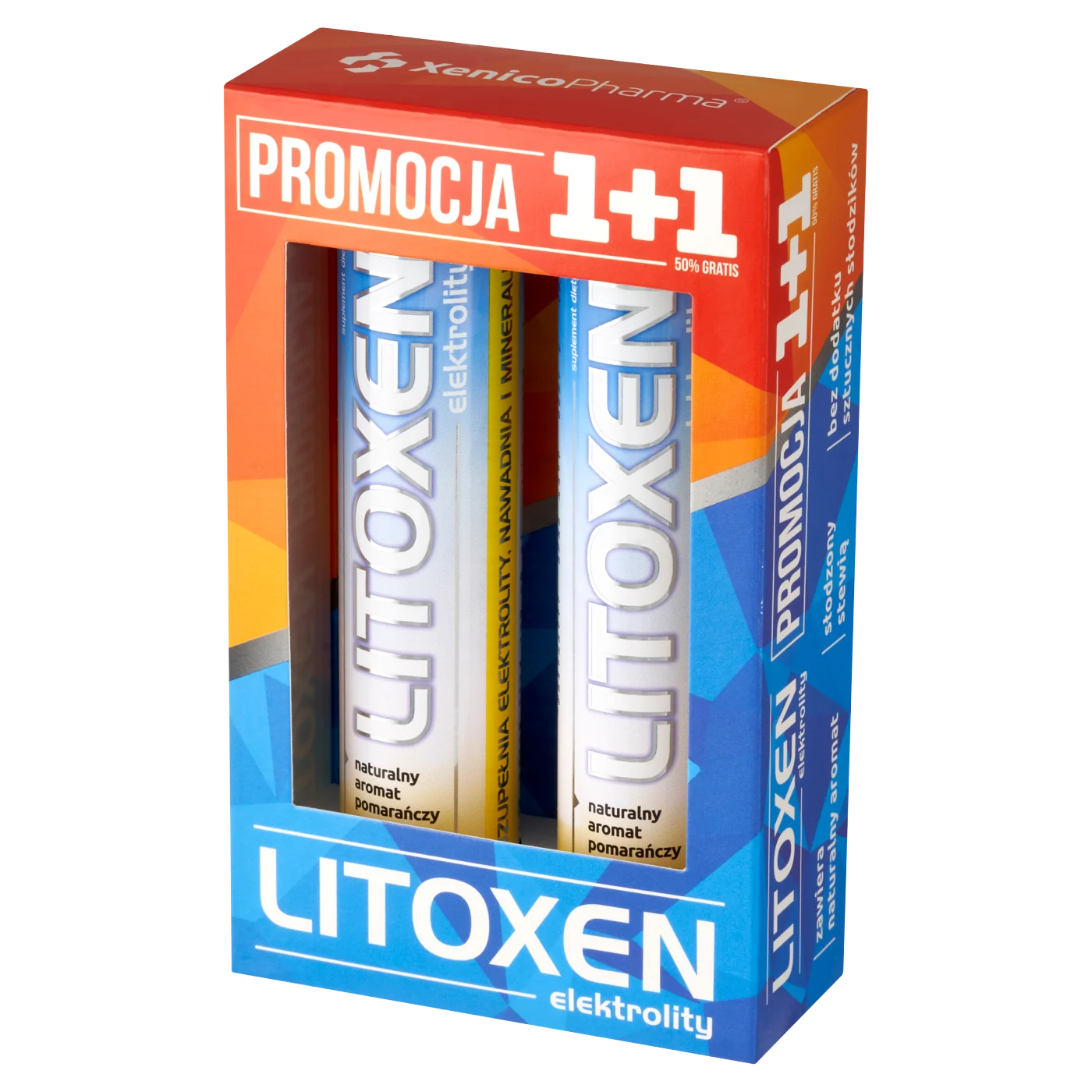Litoxen elektrolity, 40 tabletek musujących