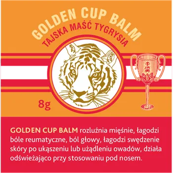 Golden Cup Balm, tajska maść tygrysia, 8 g 