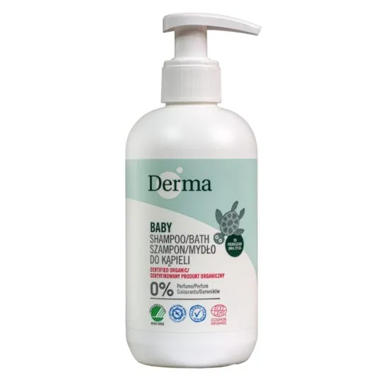 Derma Eco Baby szampon i mydło do kąpieli, 250 ml