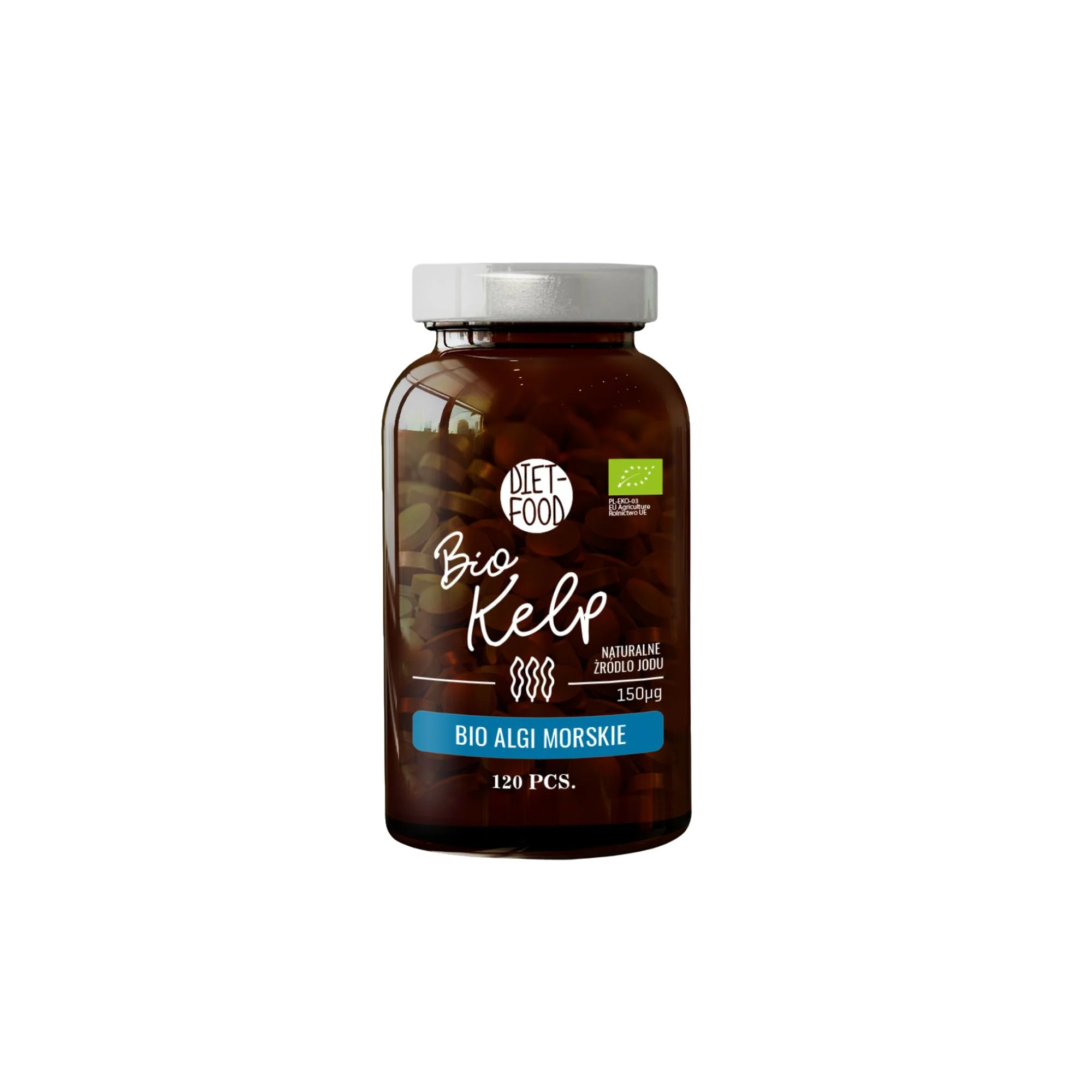 DIET-FOOD Kelp BIO Algi Morskie 120 tabletek