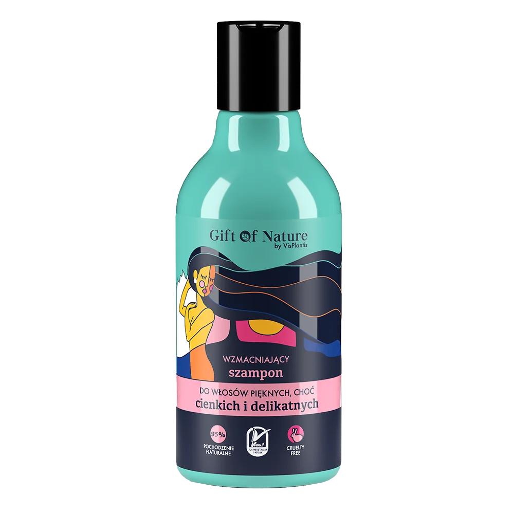 Gift of Nature szampon do włosów cienkich i delikatnych, 300 ml