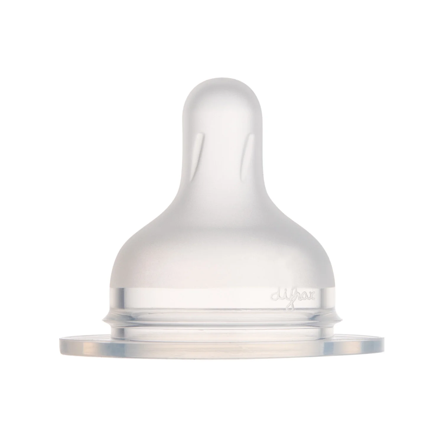 Canpol Babies smoczek silikonowy do butelki S-Shape M (wolny), 2 szt