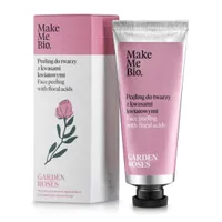 Make Me Bio Garden Roses peeling do twarzy z kwasami kwiatowymi, 40 ml