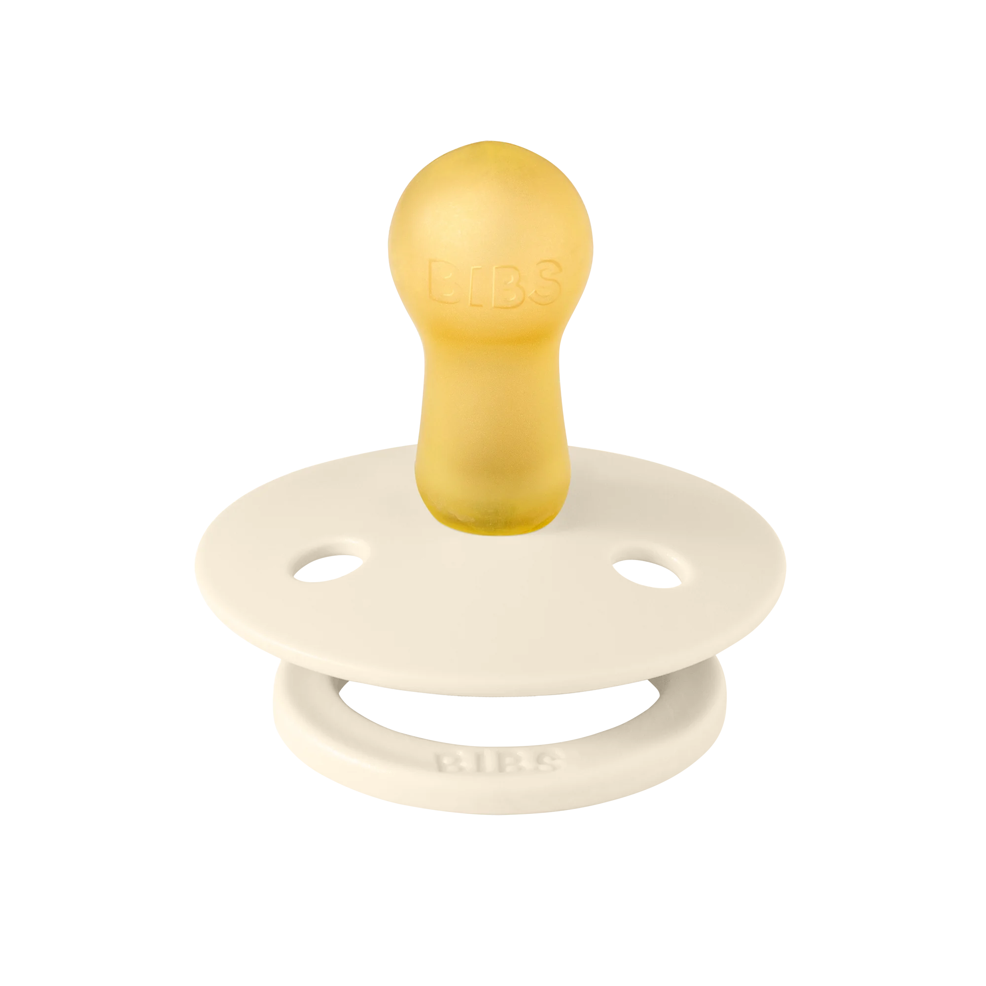 Bibs Pacifier Colour Ivory smoczek lateksowy uspokajający, 1 szt.
