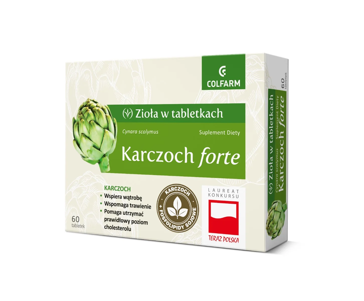 Colfarm Karczoch Forte 60 tabletek