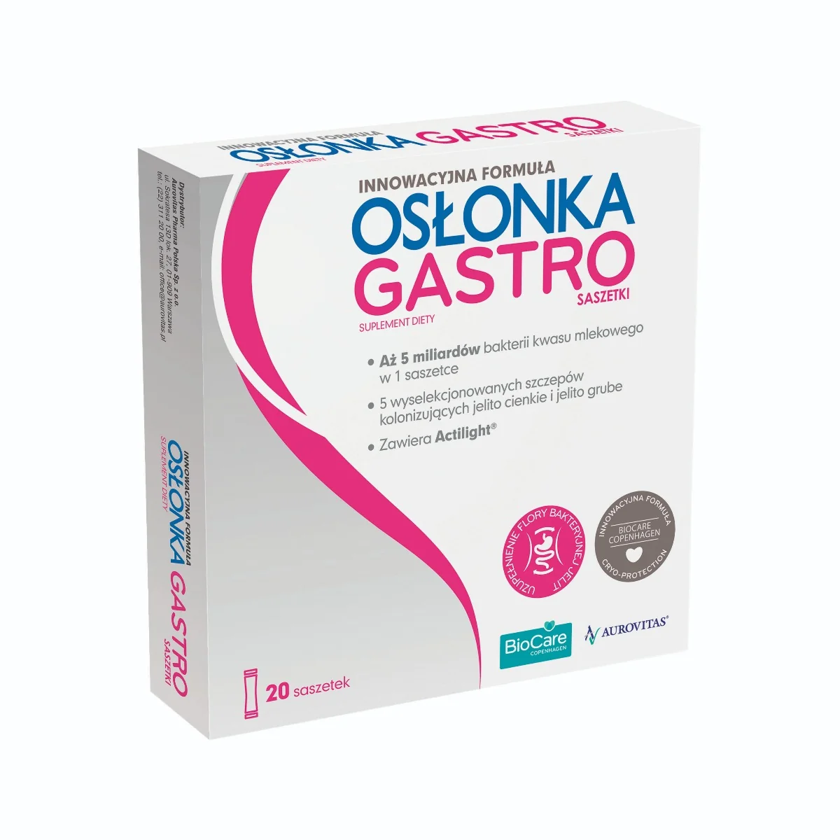 Osłonka Gastro 20 saszetek