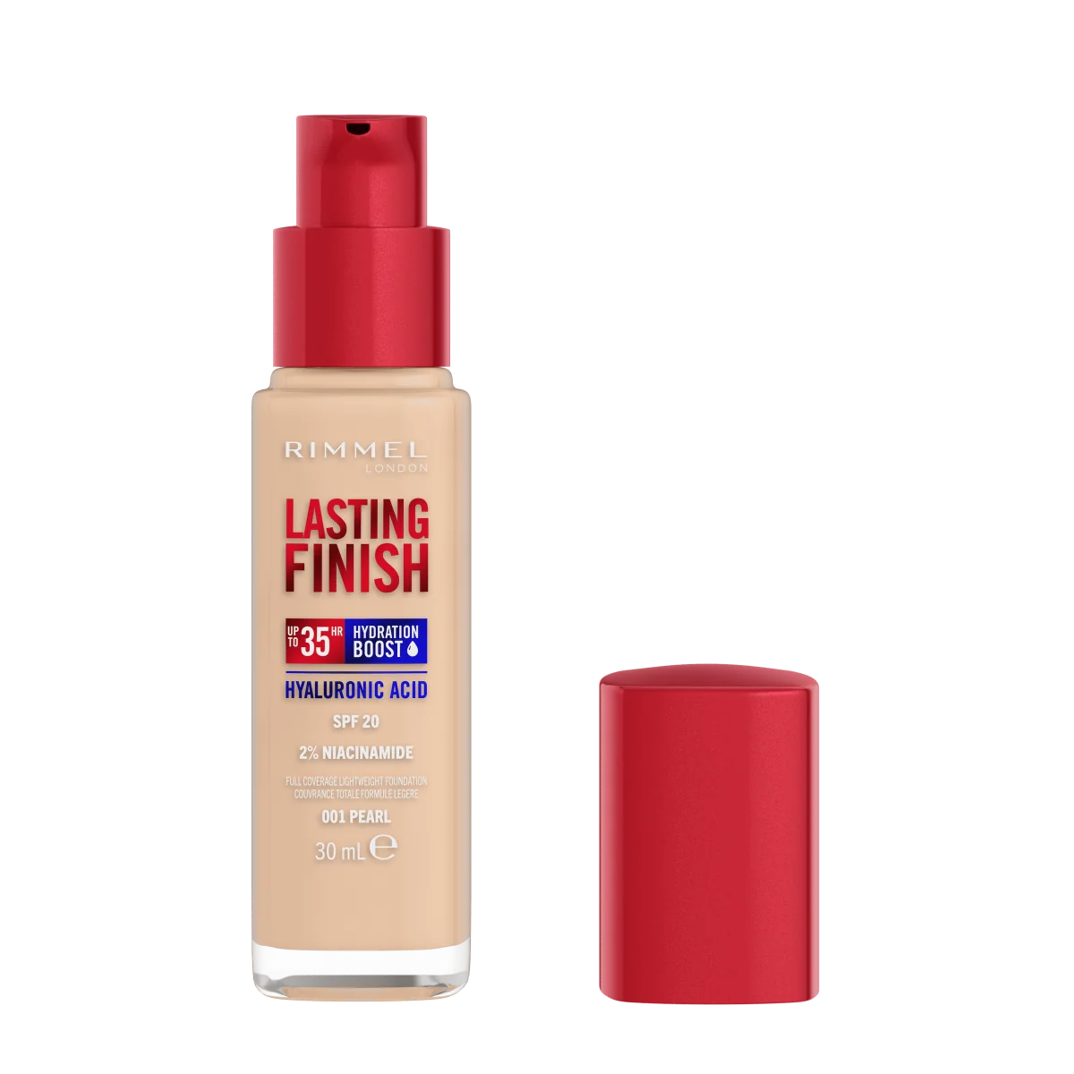 Rimmel Lasting Finish 35HR podkład do twarzy 001 Pearl, 30 ml