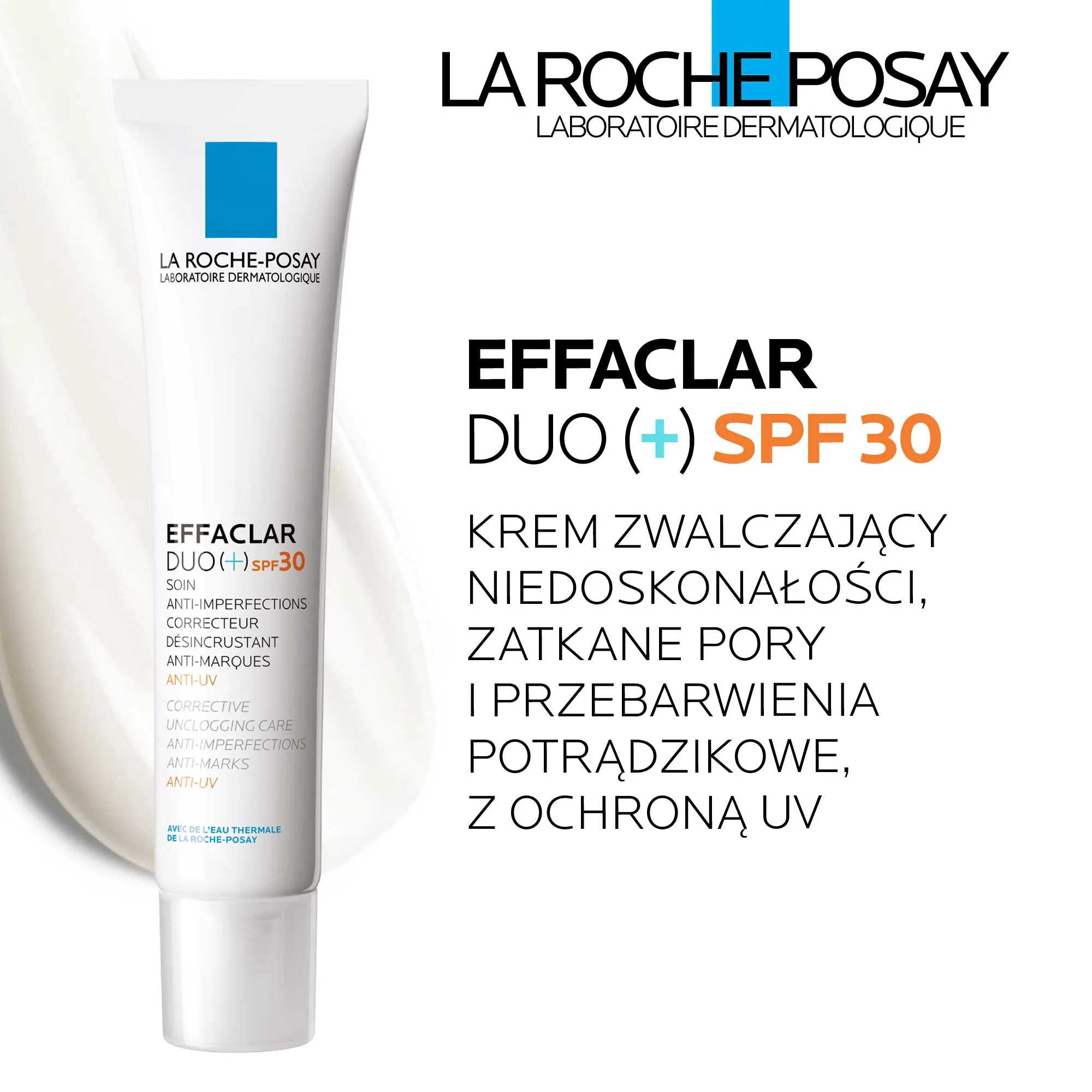La Roche-Posay Effaclar Duo+ krem zwalczający niedoskonałości, SPF 30, 40 ml