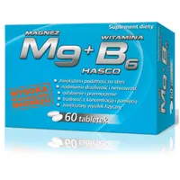Hasco-Lek Mg Magnez + Witamina B6, suplement diety, 60 tabletek
