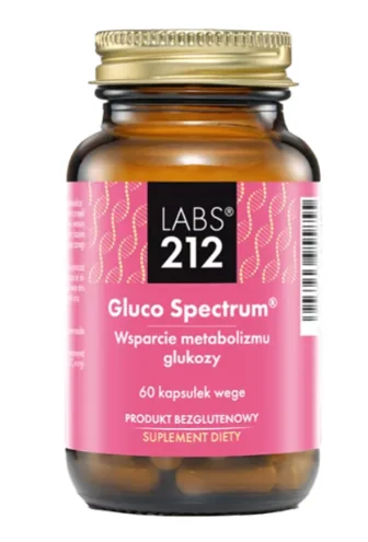 LABS212 Gluco Spectrum 60 kapsułek wege