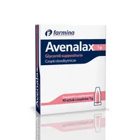 Avenalax Glyceroli suppositoria, 1 g, czopki doodbytnicze, 10 sztuk