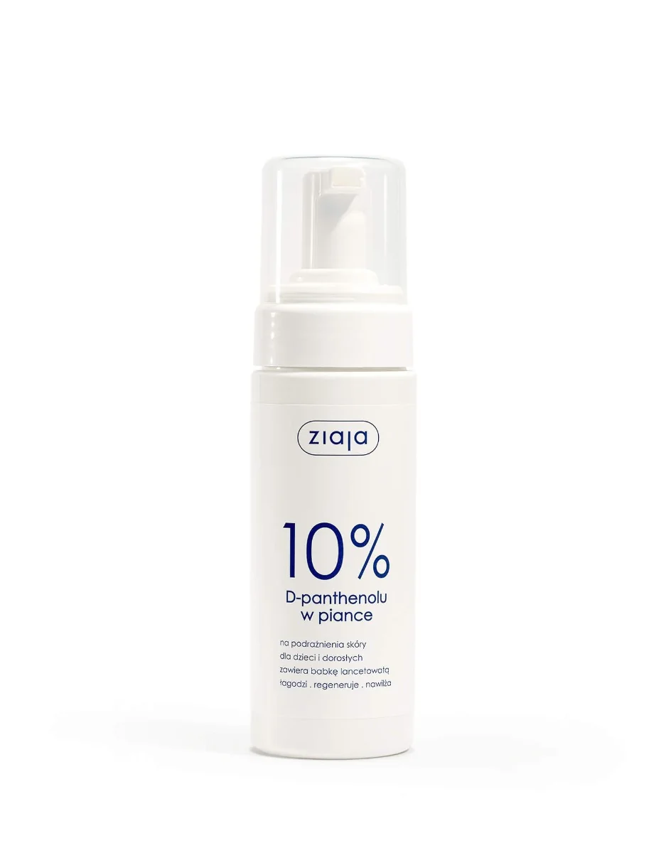 Ziaja 10% D-panthenolu pianka, 150 ml