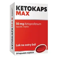 Ketokaps Max 50 mg, 20 kapsułek miękkich