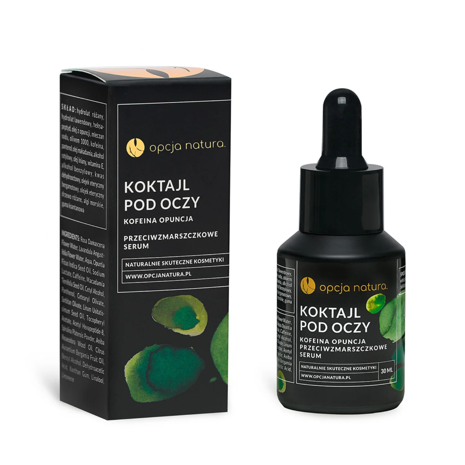 Opcja Natura Koktajl Pod Oczy przeciwzmarszczkowe serum, 30 ml