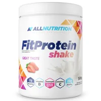 ALLNUTRITION FitProtein Shake odżywka białkowa Strawberry, 500 g