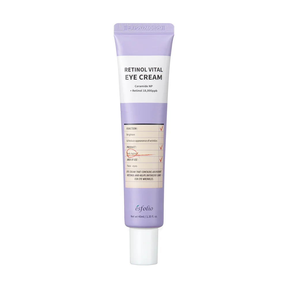 Esfolio liftingujący krem pod oczy z retinolem, 40 ml