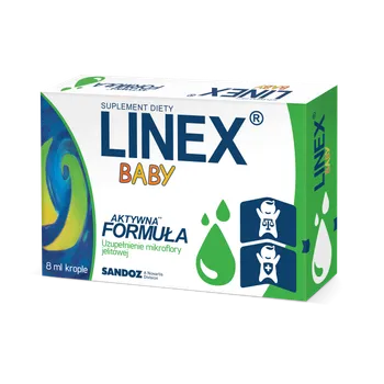 Linex Baby, suplement diety, 8 ml 