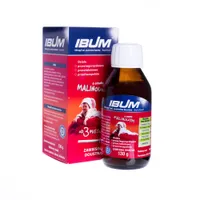 Ibum, 100 mg/5 ml, zawiesina doustna o smaku malinowym, 130 g