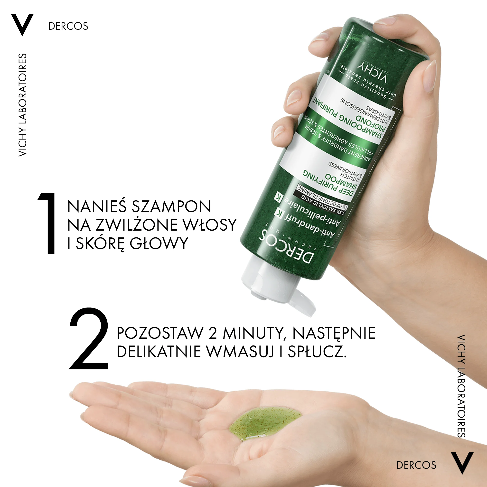 Vichy Dercos K szampon przeciwłupieżowy, 250 ml