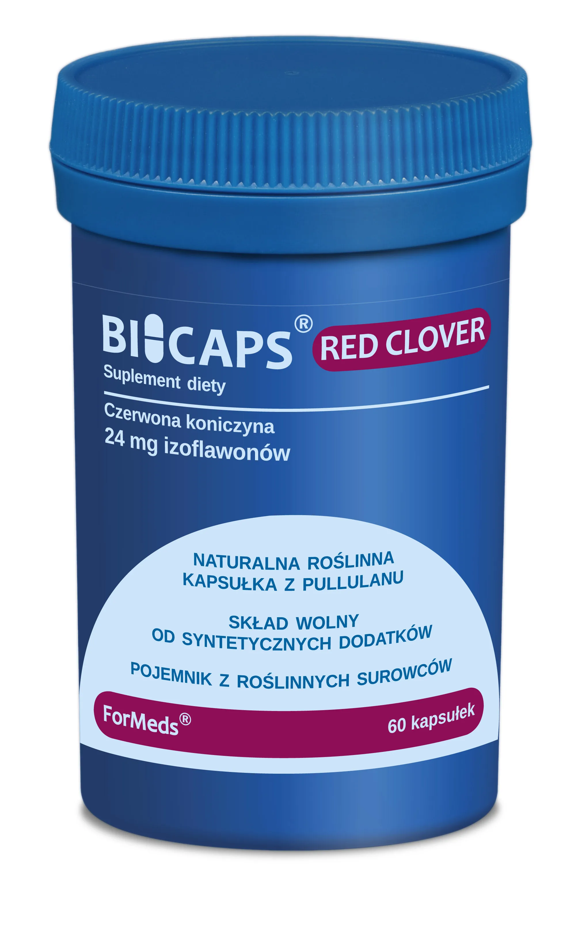 ForMeds Bicaps Red Clover, suplement diety, 60 kapsułek