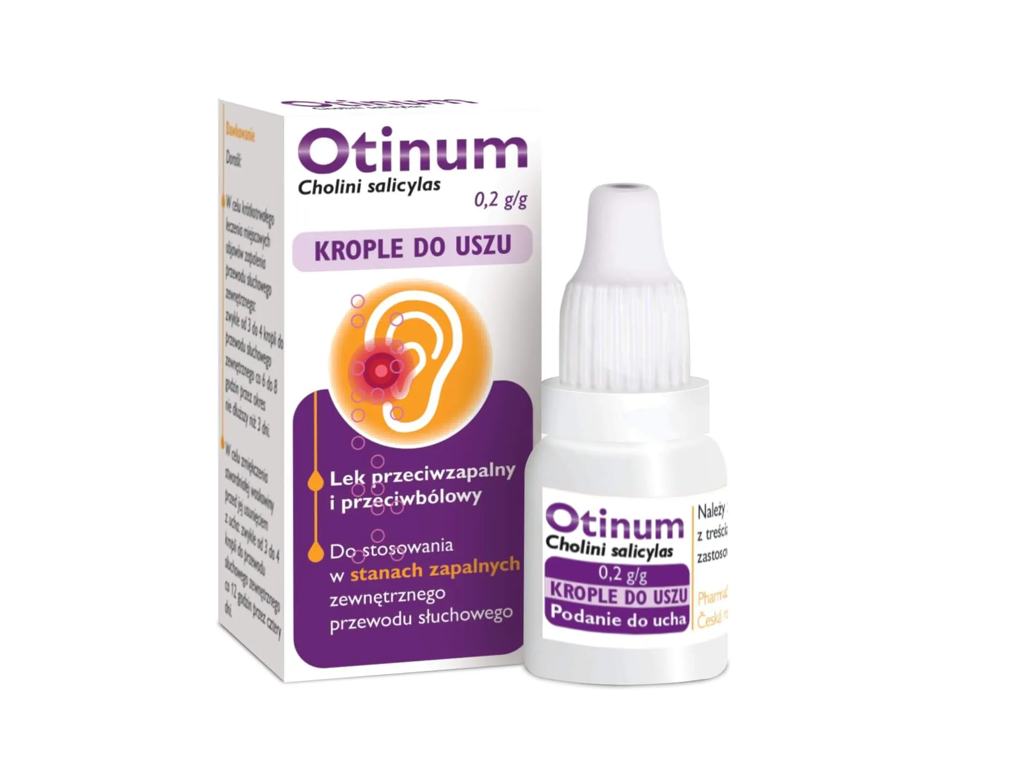 Otinum - krople do uszu, 10 g