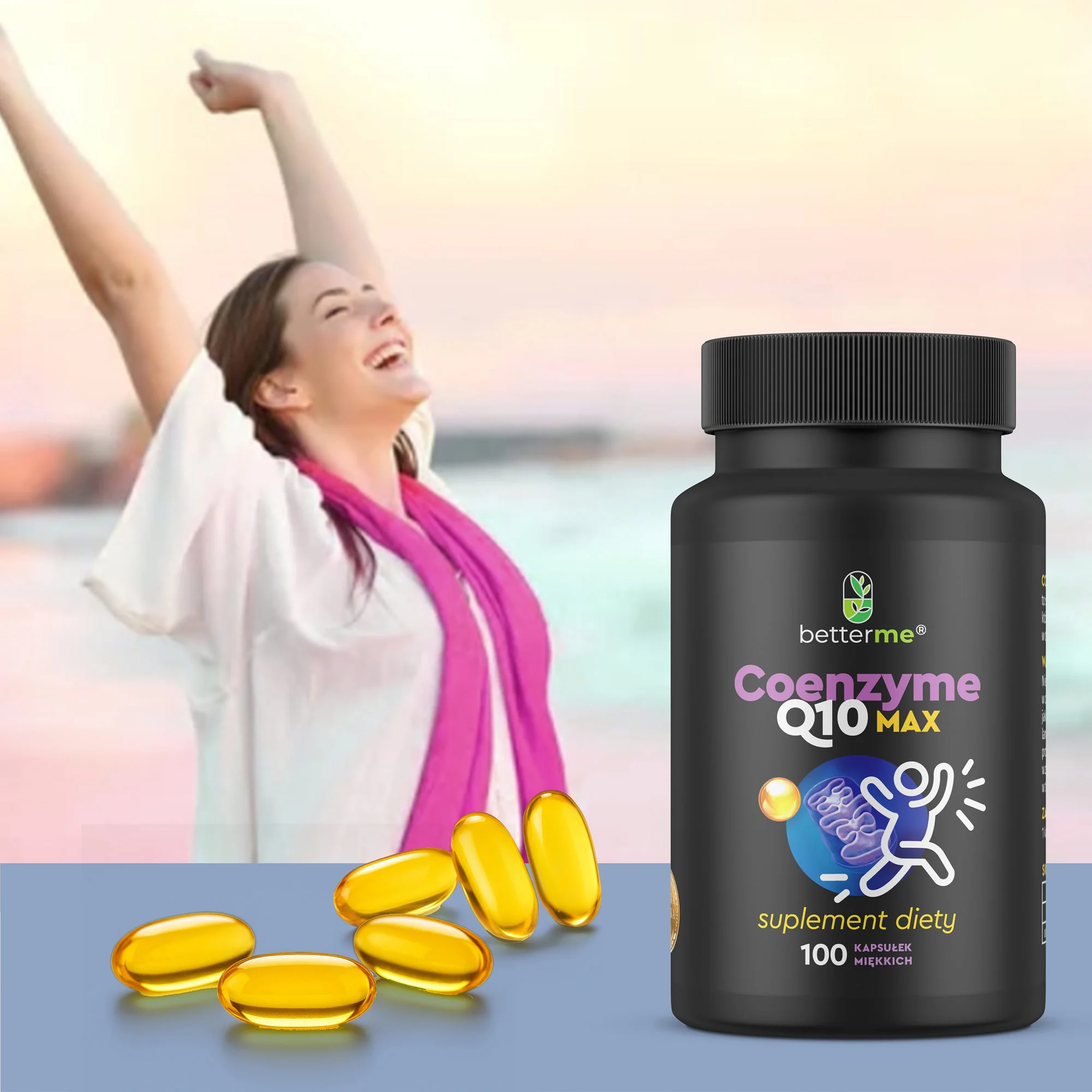 BetterMe Koenzym Q10 Max 100 kapsułek
