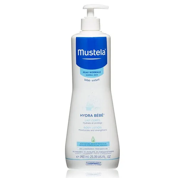 Mustela bebe enfant hydra bebe, mleczko do ciała skóry normalnej, 750ml