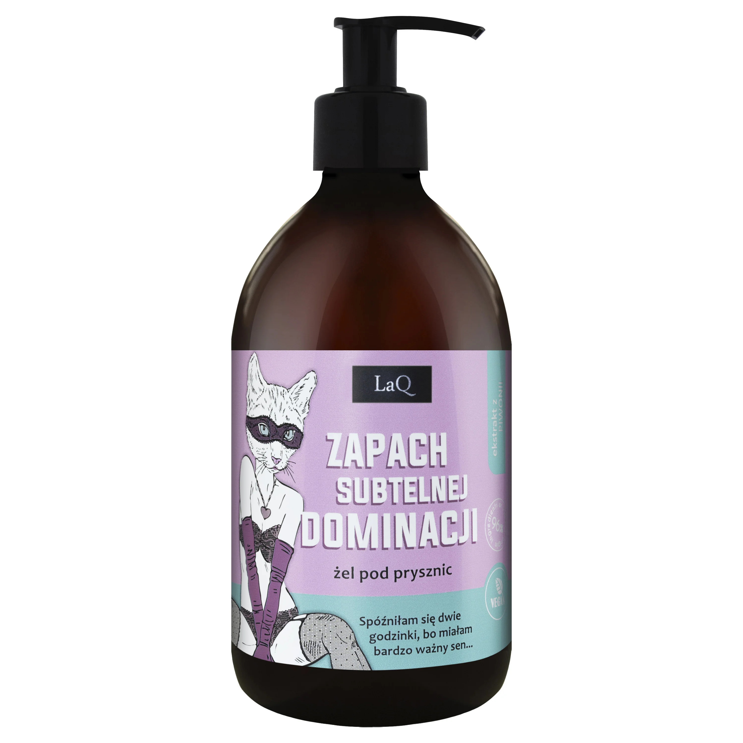 LaQ Zapach Subtelnej Dominacji żel pod prysznic, 500 ml