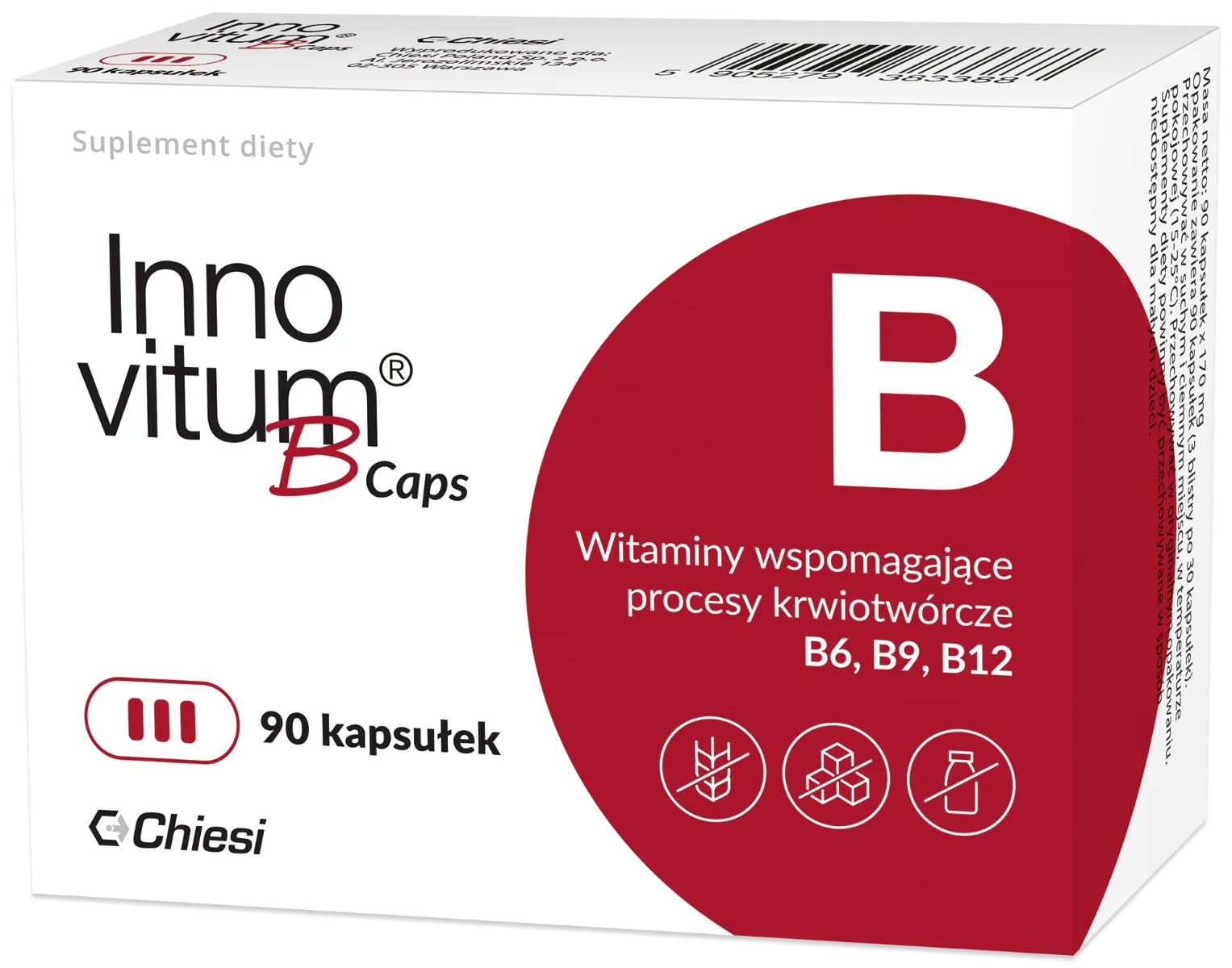 InnovitumB Caps 90 kapsułek
