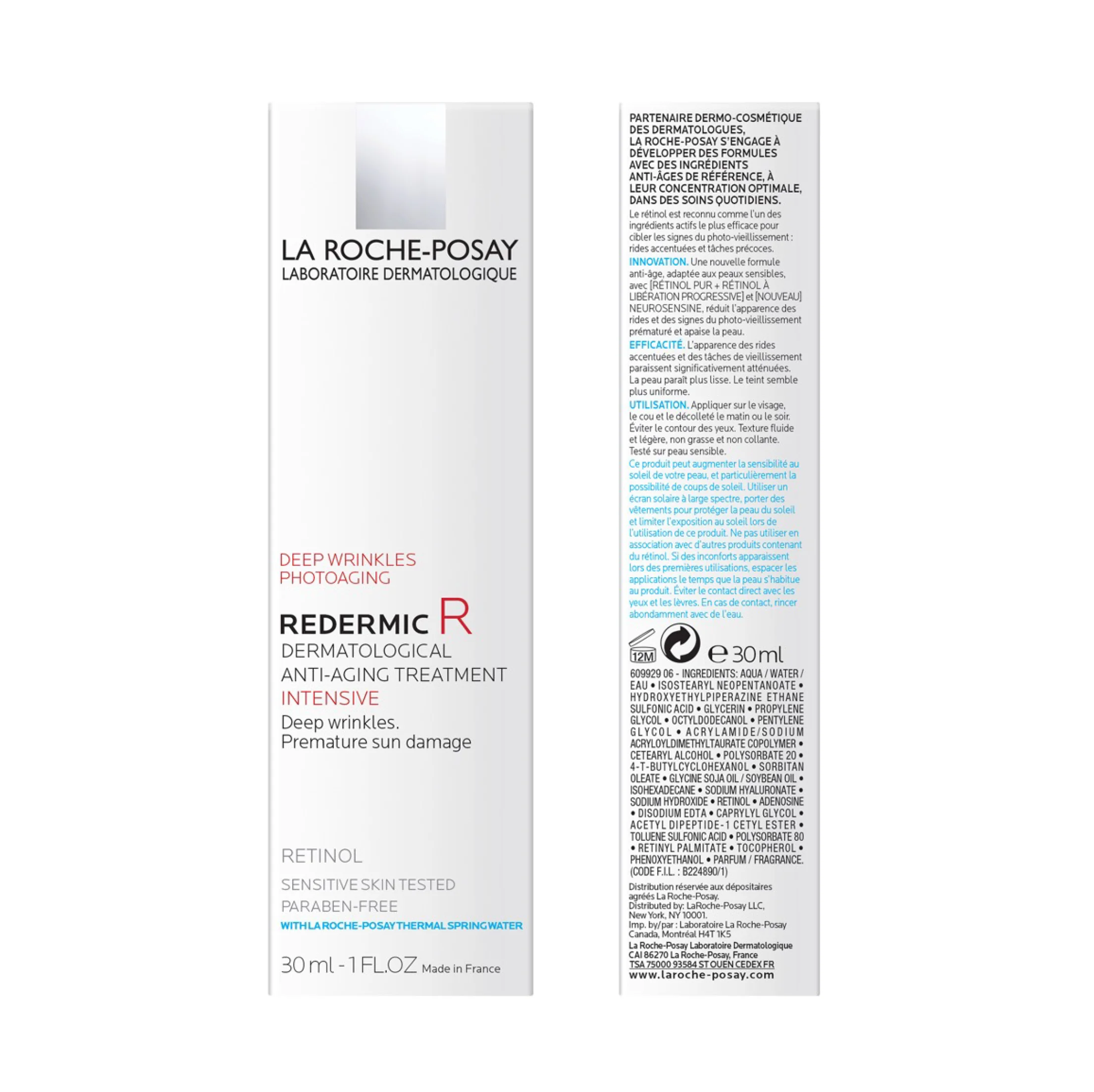 La Roche-Posay Redermic Retinol intensywna kuracja przeciwzmarszczkowa, 30 ml