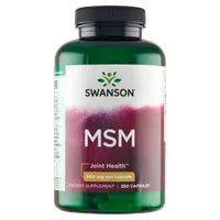 Swanson MSM, suplement diety, 250 kapsułek