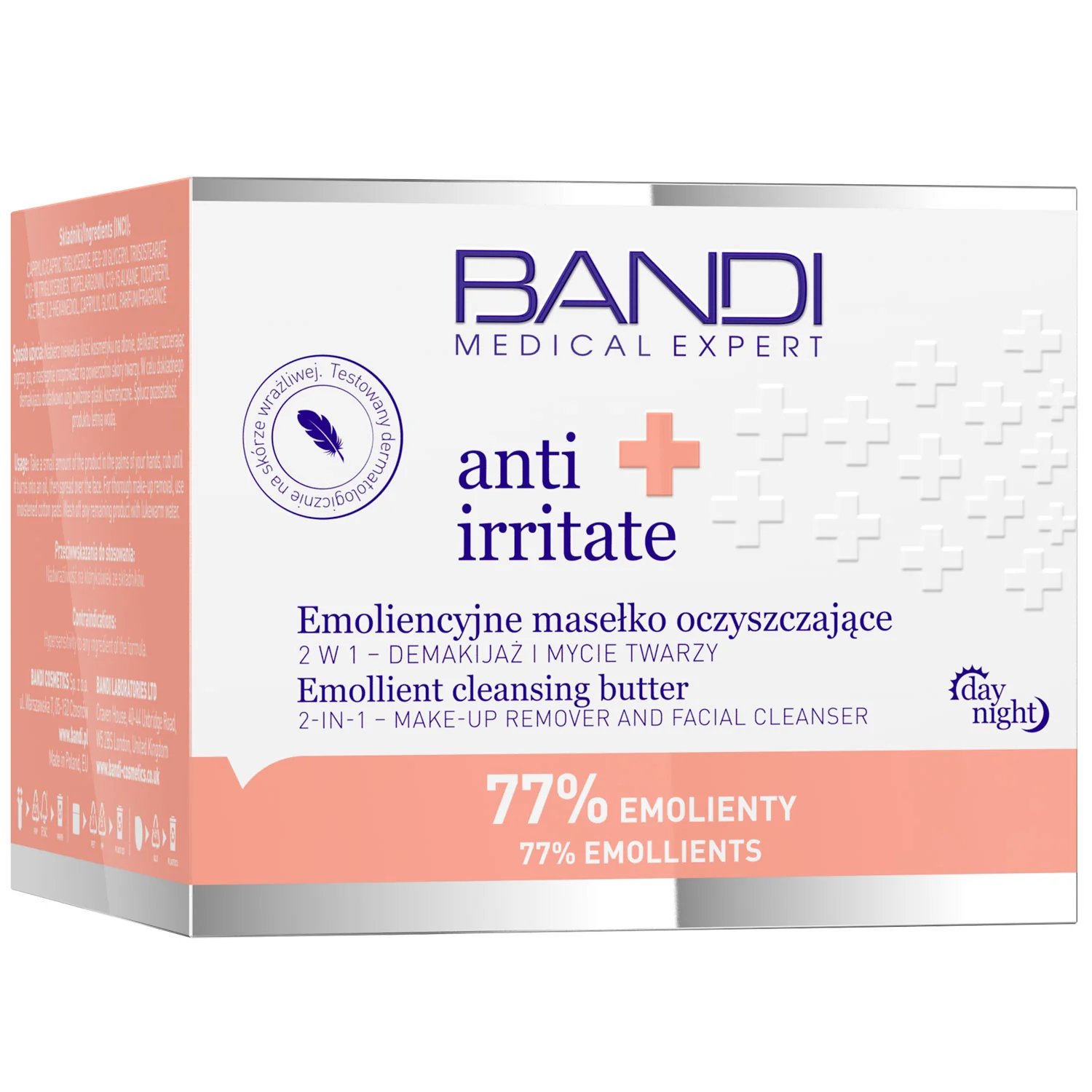 Bandi Medical Expert Anti Irritate masełko emoliencyjne i oczyszczajace, krem 90ml