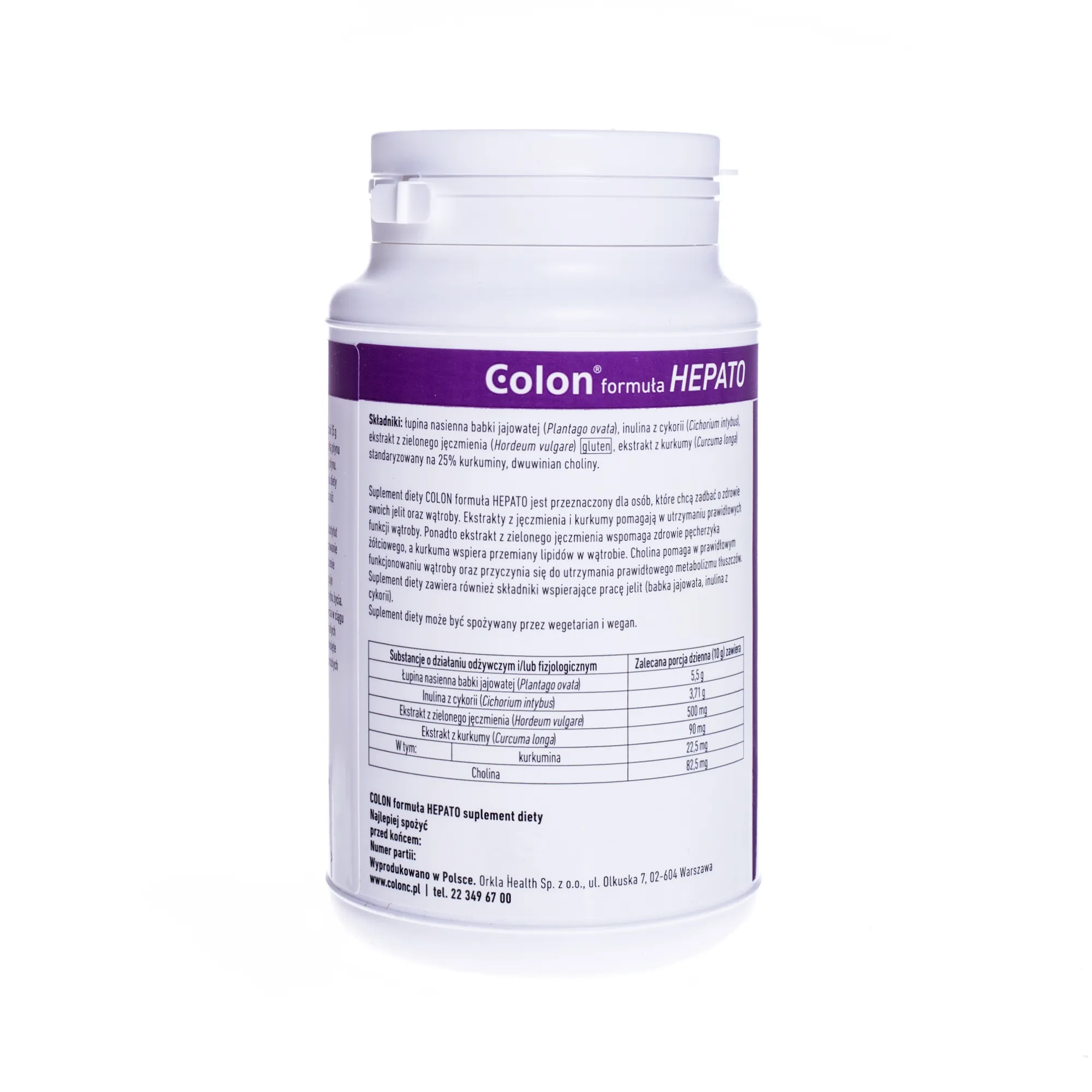 Colon formuła Hepato, suplement diety, 200 g 